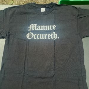 Vintage 90s Mens Comic T-shirt XL (Manure)